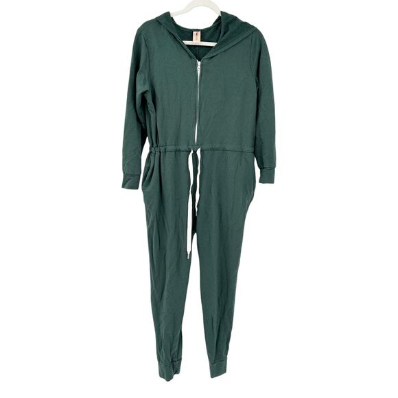 Smash + Tess x Jillian Harris Womens Fall Lounge Hooded Harris Jumpsuit Size L - Picture 2 of 8